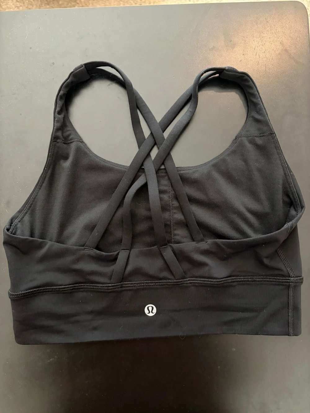 Lululemon Energy Bra Medium Support, B-D Cups in Black - Size 2 (S)